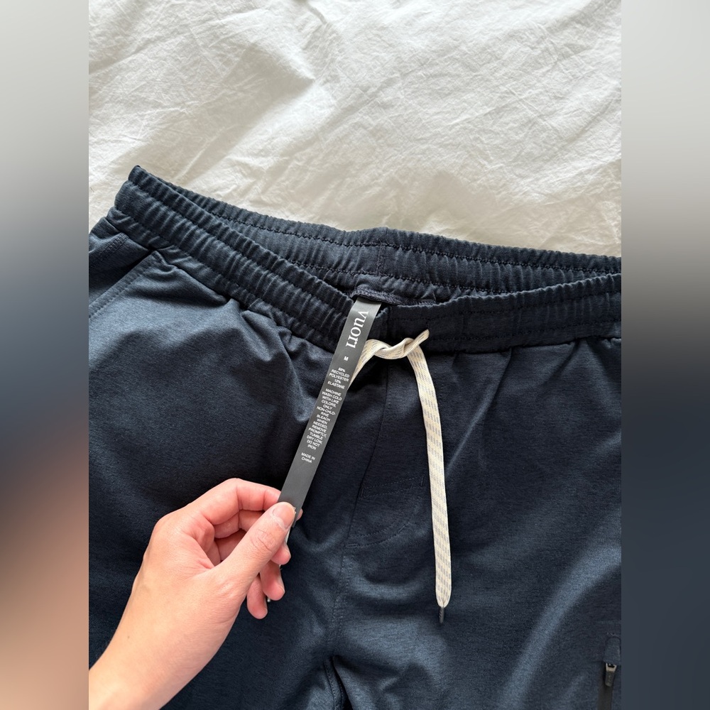 Vuori Black Athletic Shorts with Elastic Waistband - Picture 3 of 3